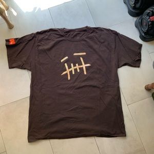 Cactus Jack x Travis Scott x McDonald's collection tshirt